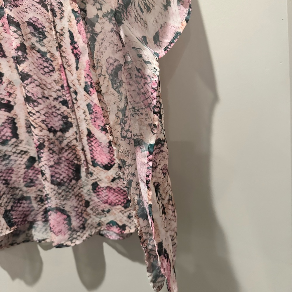 Show Me Your Mumu Peta Python Tunic Small - image 4